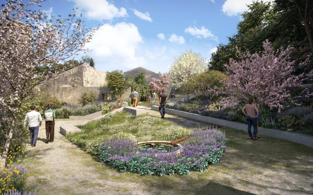 Aménagement du parc de la Fontaine à Bollène