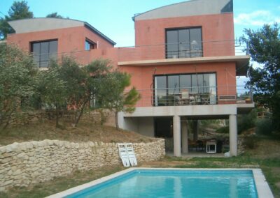 Villa - vue extérieure de la façade